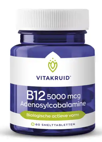De Online Drogist Vitakruid b12 adenosylcobalamine 5000 mcg tabletten 60tb aanbieding