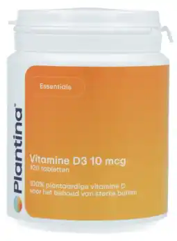 De Online Drogist Plantina essentials vitamine d tabletten 420tb aanbieding