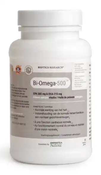 De Online Drogist Biotics bi-omega-500 capsules 90cp aanbieding