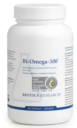 De Online Drogist Biotics bi-omega-500 capsules 90cp aanbieding