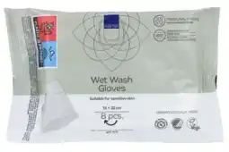 De Online Drogist Abena vochtige washand ongeparfumeerd 8st aanbieding