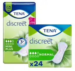 De Online Drogist Tena discreet mini plus + normal combiverpakking 24st+16st aanbieding