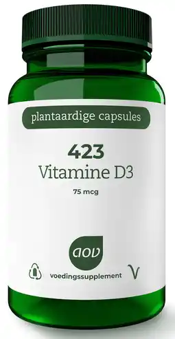 De Online Drogist Aov 423 vitamine d3 75mcg vegacaps 90vcp aanbieding