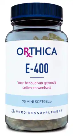 De Online Drogist Orthica e400 mini softgels 90sg aanbieding