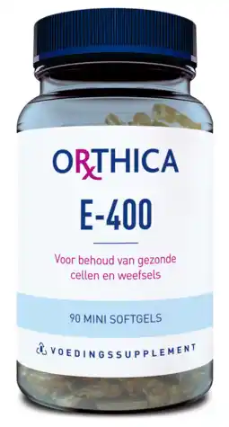 De Online Drogist Orthica e400 mini softgels 90sg aanbieding