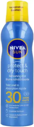 De Online Drogist Nivea sun protect & dry touch refreshing spray spf30 200ml aanbieding