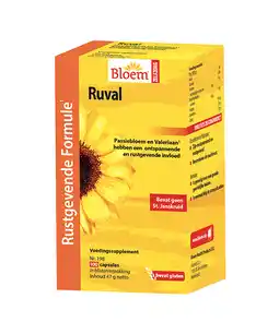 De Online Drogist Bloem ruval - zonder st. janskruid capsules 100cp aanbieding