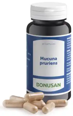 De Online Drogist Bonusan mucuna pruriens capsules 60cp aanbieding