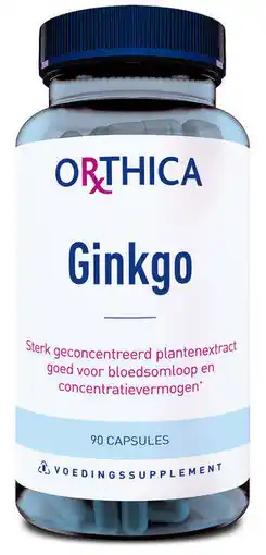 De Online Drogist Orthica ginkgo capsules 90cp aanbieding