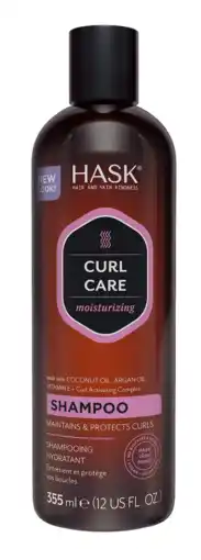 De Online Drogist Hask curl care moisturizing shampoo 355ml aanbieding