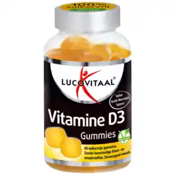 De Online Drogist Lucovitaal vitamine d3 gummies 60st aanbieding