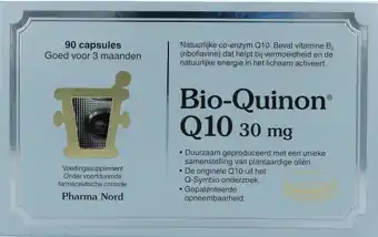 De Online Drogist Pharma nord bio-quinon active q10 30mg 90cp aanbieding