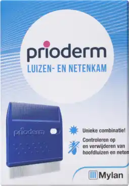 De Online Drogist Prioderm luizen- en netenkam 1st aanbieding