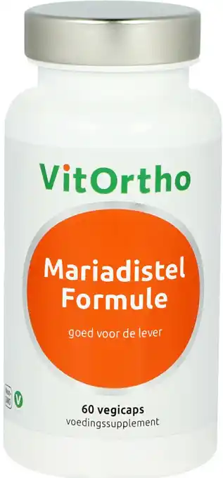 De Online Drogist Vitortho mariadistel formule vegicaps 60vcp aanbieding