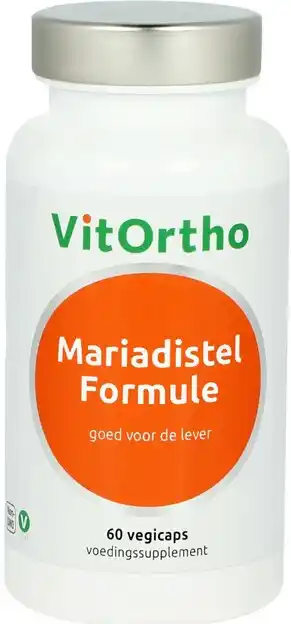 De Online Drogist Vitortho mariadistel formule vegicaps 60vcp aanbieding