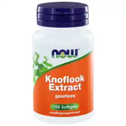 De Online Drogist Now knoflook extract softgels 100st aanbieding