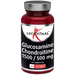 De Online Drogist Lucovitaal glucosamine chondroïtine 1500/500mg tabletten 60st aanbieding