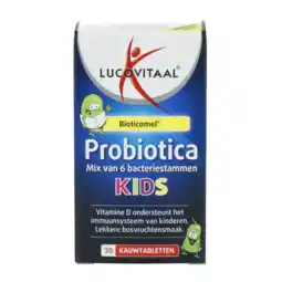 De Online Drogist Lucovitaal probiotica kids kauwtabletten 30ktb aanbieding