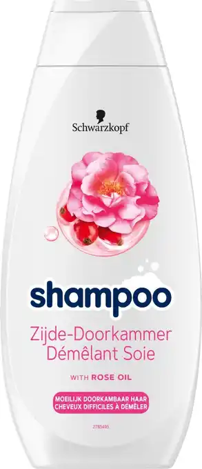 De Online Drogist Schwarzkopf shampoo zijde-doorkammer 400ml aanbieding