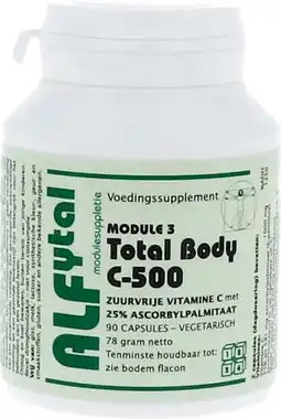 De Online Drogist Alfytal total body c-500 capsules 90vcp aanbieding