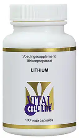 De Online Drogist Vital cell life lithium capsules 100tb aanbieding