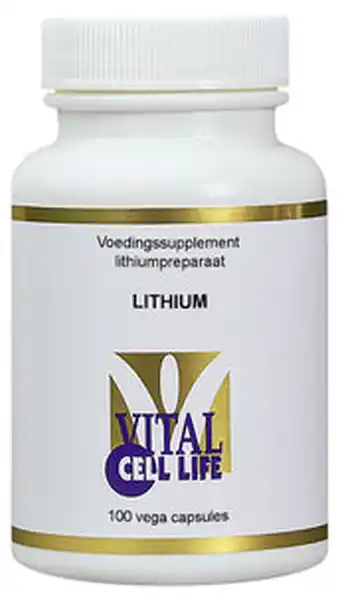 De Online Drogist Vital cell life lithium capsules 100tb aanbieding
