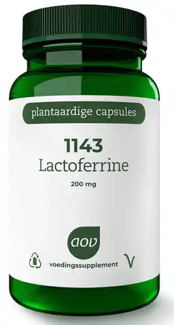 De Online Drogist Aov 1143 lactoferrine 200mg vegacaps 30vcp aanbieding