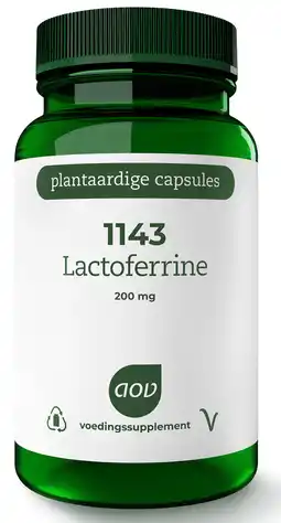 De Online Drogist Aov 1143 lactoferrine 200mg vegacaps 30vcp aanbieding