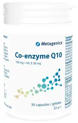 De Online Drogist Metagenics co-enzyme q10 + vit. e 30mg softgels 30cp aanbieding