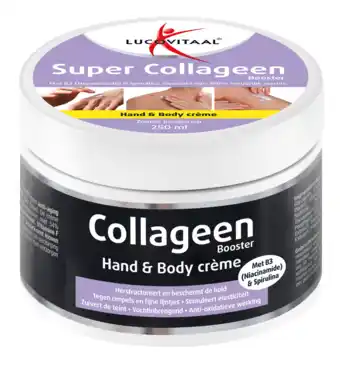 De Online Drogist Lucovitaal collageen hand & body crème 250ml aanbieding