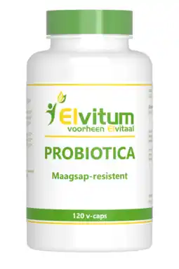 De Online Drogist Elvitum probiotica vegicaps 120vcp aanbieding