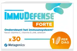 De Online Drogist Metagenics immudefense forte tabletten 30tb aanbieding