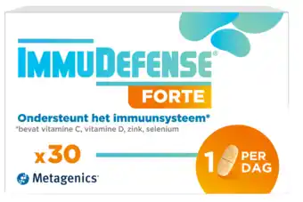 De Online Drogist Metagenics immudefense forte tabletten 30tb aanbieding