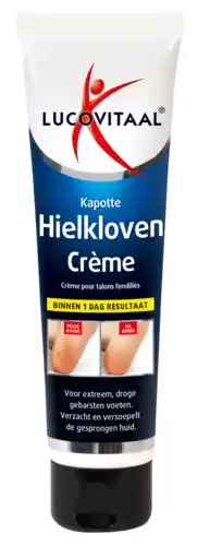 De Online Drogist Lucovitaal kapotte hielkloven crème 75ml aanbieding