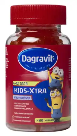 De Online Drogist Dagravit kids xtra vitaminions multivitaminen gummies 60tb aanbieding