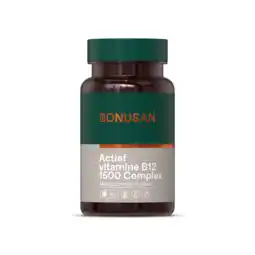 De Online Drogist Bonusan vitamine b12 actief 1500 mcg tabletten 180tb aanbieding