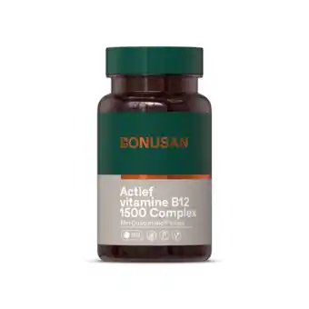 De Online Drogist Bonusan vitamine b12 actief 1500 mcg tabletten 180tb aanbieding