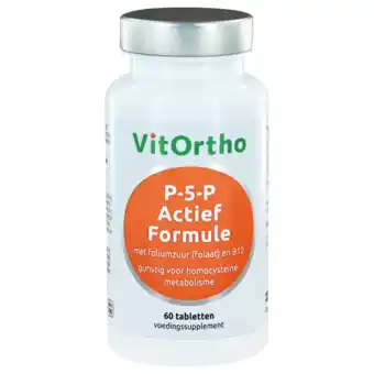 De Online Drogist Vitortho p-5-p actief formule tabletten 60tb aanbieding