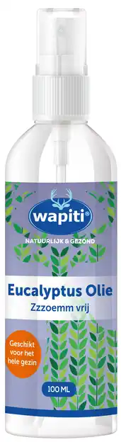 De Online Drogist Wapiti eucalyptus olie 100ml aanbieding
