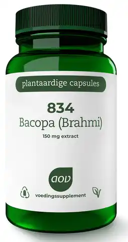 De Online Drogist Aov 834 bacopa brahmi vegacaps 60vcp aanbieding