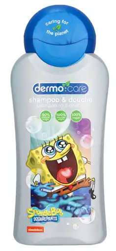 De Online Drogist Dermo care boys spongebob 2in1 shampoo 200ml aanbieding