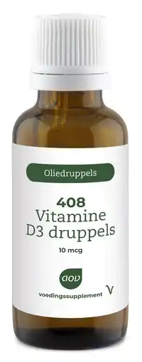 De Online Drogist Aov 408 vitamine d3 druppels 25ml aanbieding