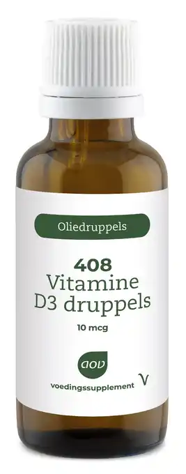 De Online Drogist Aov 408 vitamine d3 druppels 25ml aanbieding