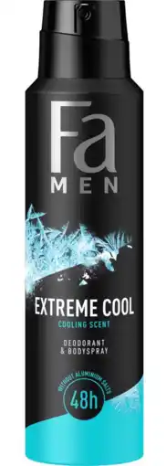 De Online Drogist Fa men extreme cool deospray 150ml aanbieding