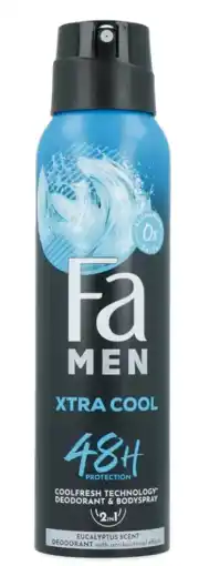 De Online Drogist Fa men extreme cool deospray 150ml aanbieding