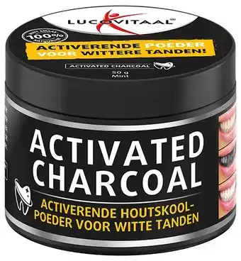 De Online Drogist Lucovitaal activated charcoal 50gr aanbieding