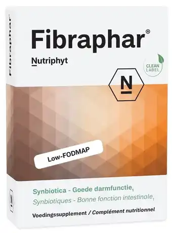 De Online Drogist Nutriphyt fibraphar capsules 30cp aanbieding