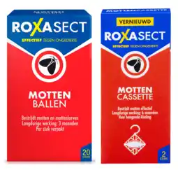 De Online Drogist Roxasect anti-motten combipack - mottenballen en mottencassette - 2 stuks aanbieding