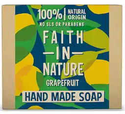 De Online Drogist Faith in nature zeep grapefruit 100gr aanbieding