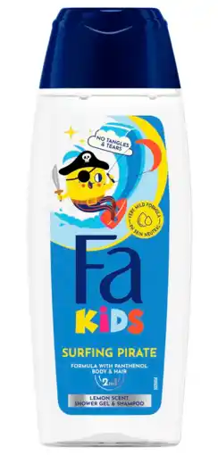 De Online Drogist Fa kids douchegel & shampoo pirate 250ml aanbieding